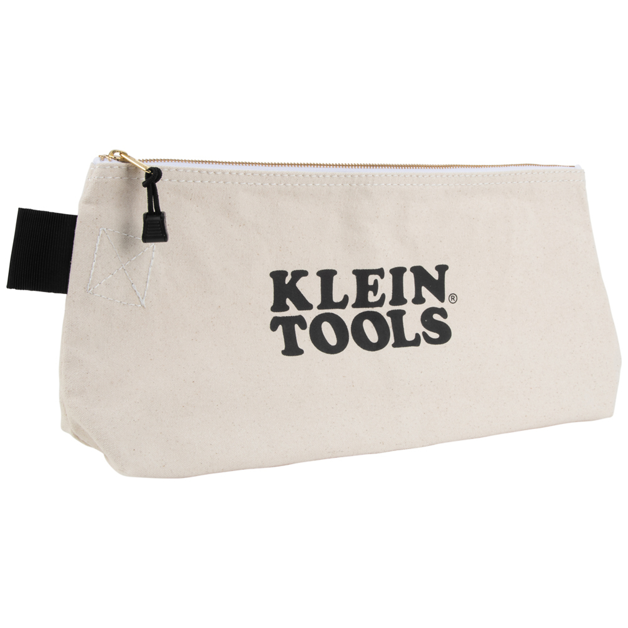 Klein Tools, Zipper Bag, Extra-Long Canvas Tool Pouch, 16in.,, Color Other, Material Canvas, Model# 62042